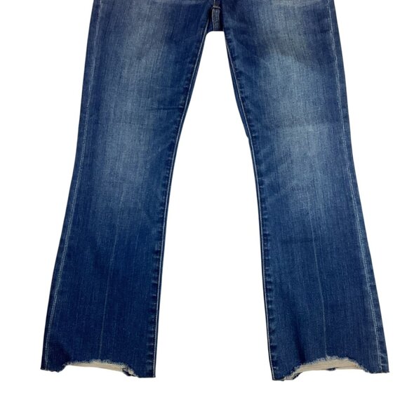 Madewell Cali Demi-Boot Jeans Womens 24 Raw Hem - Picture 5 of 13